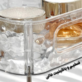 استند لوازم آرایشی مدل دو طبقه کد Lux