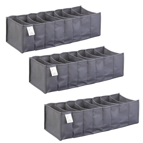 نظم دهنده کشو مای هوم مدل سیلور X-Large بسته 3 عددی