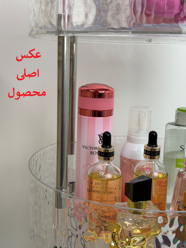 استند گرد کالافان مدل سه طبقه اکریلیک