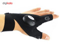 دستکش چراغ دار گلولایت مدل Tactical